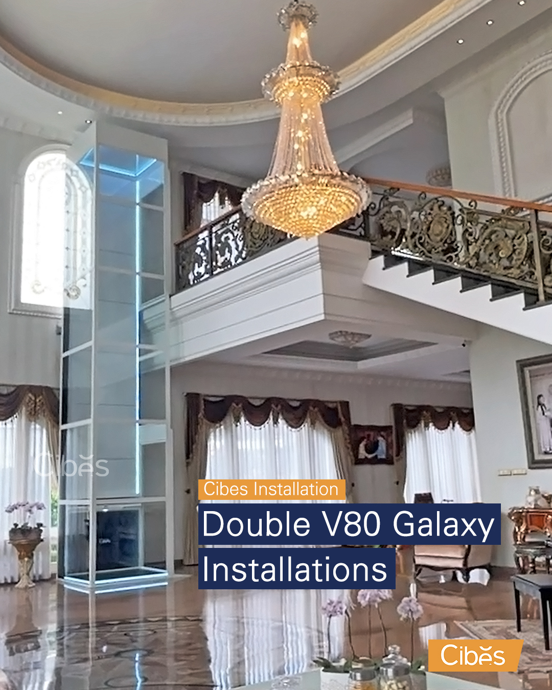 Cibes V80 Galaxy - Double Installations at Bandung, Indonesia